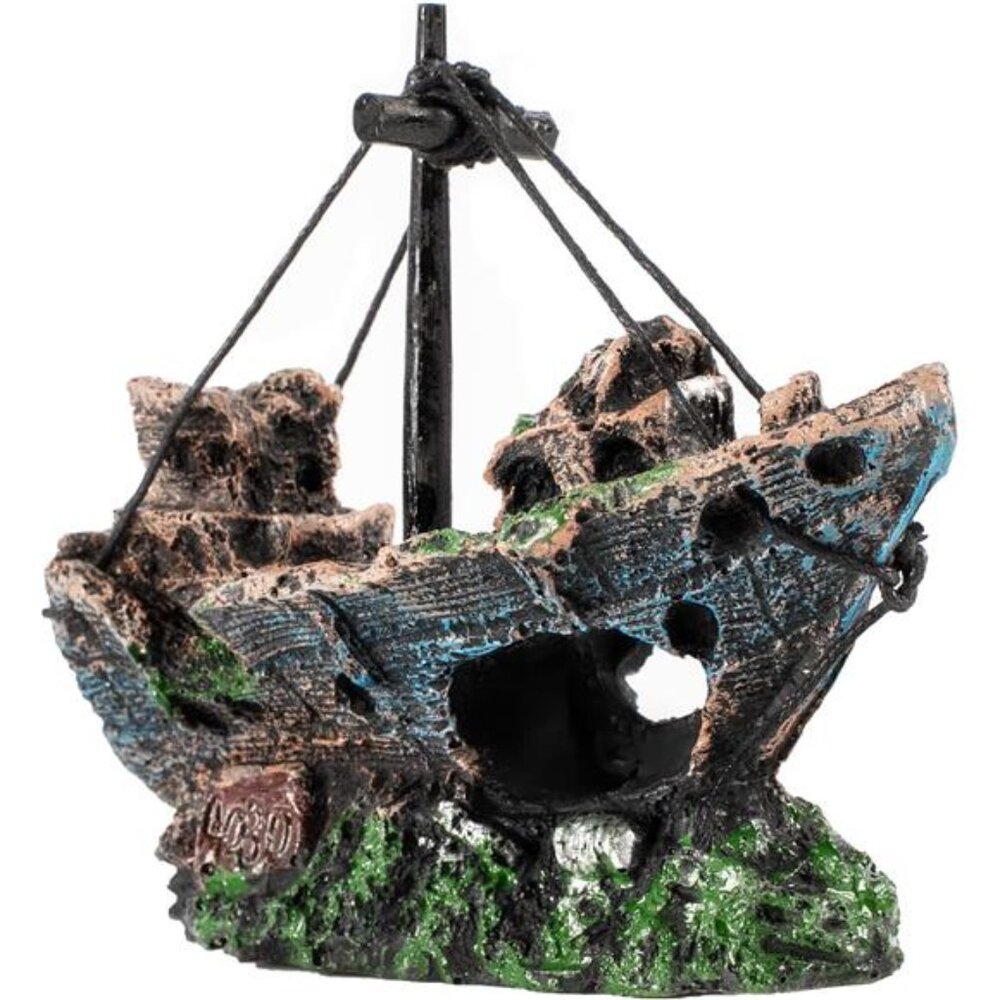 Fish Tank Decoration - Aquarium Accessories,Shipwreck Decor